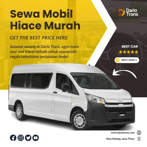 Sewa Mobil Hiace Murah