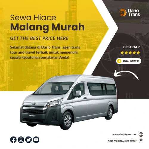 Sewa Hiace Malang Murah