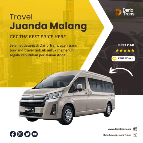 Travel Juanda di Malang